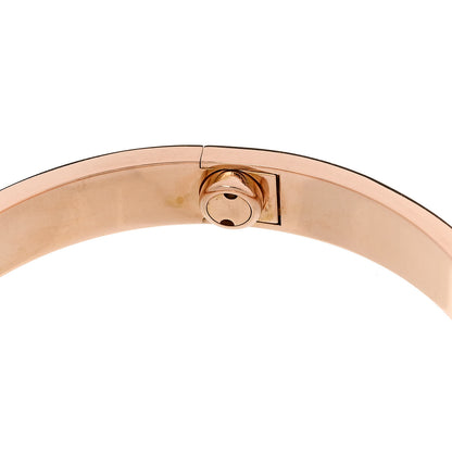 Cartier 18K Pink Gold LOVE Bracelet 16 8 of 9