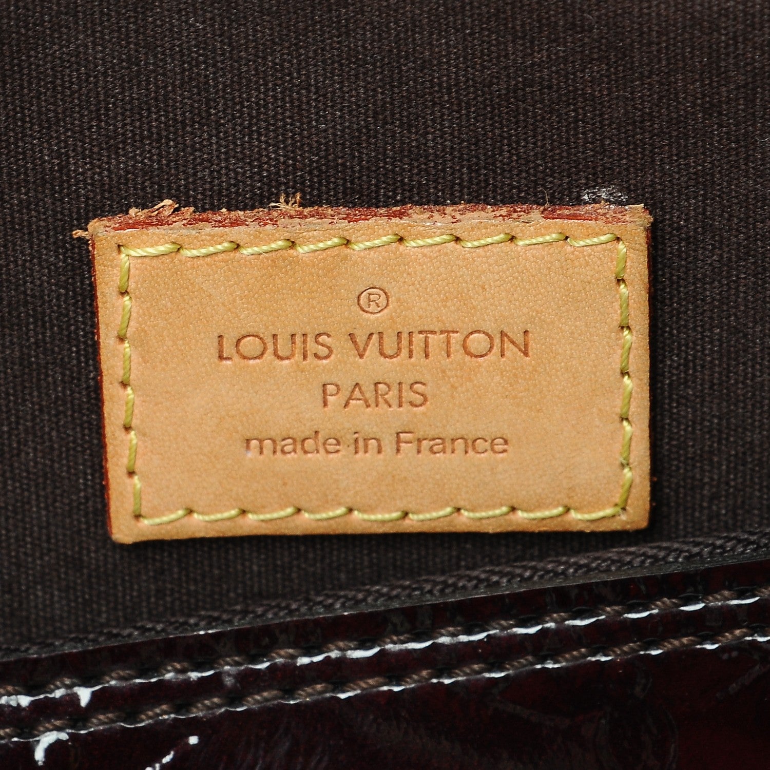 Louis Vuitton Vernis Alma GM Amarante 6 of 6