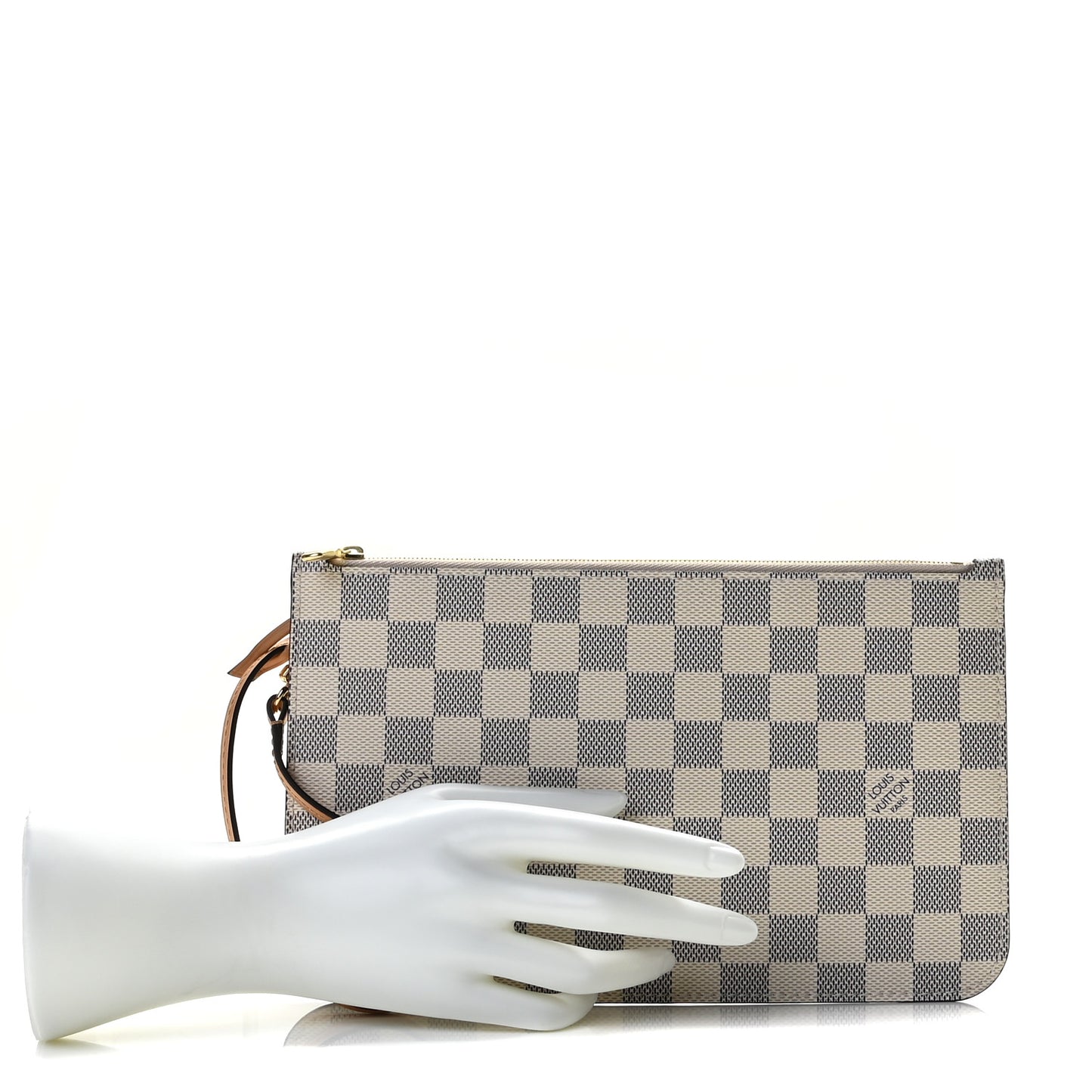 Damier Azur Braided Neverfull MM GM Pochette