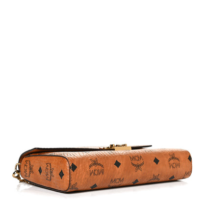 MCM Visetos Millie Wallet On Chain Cognac 4 of 12