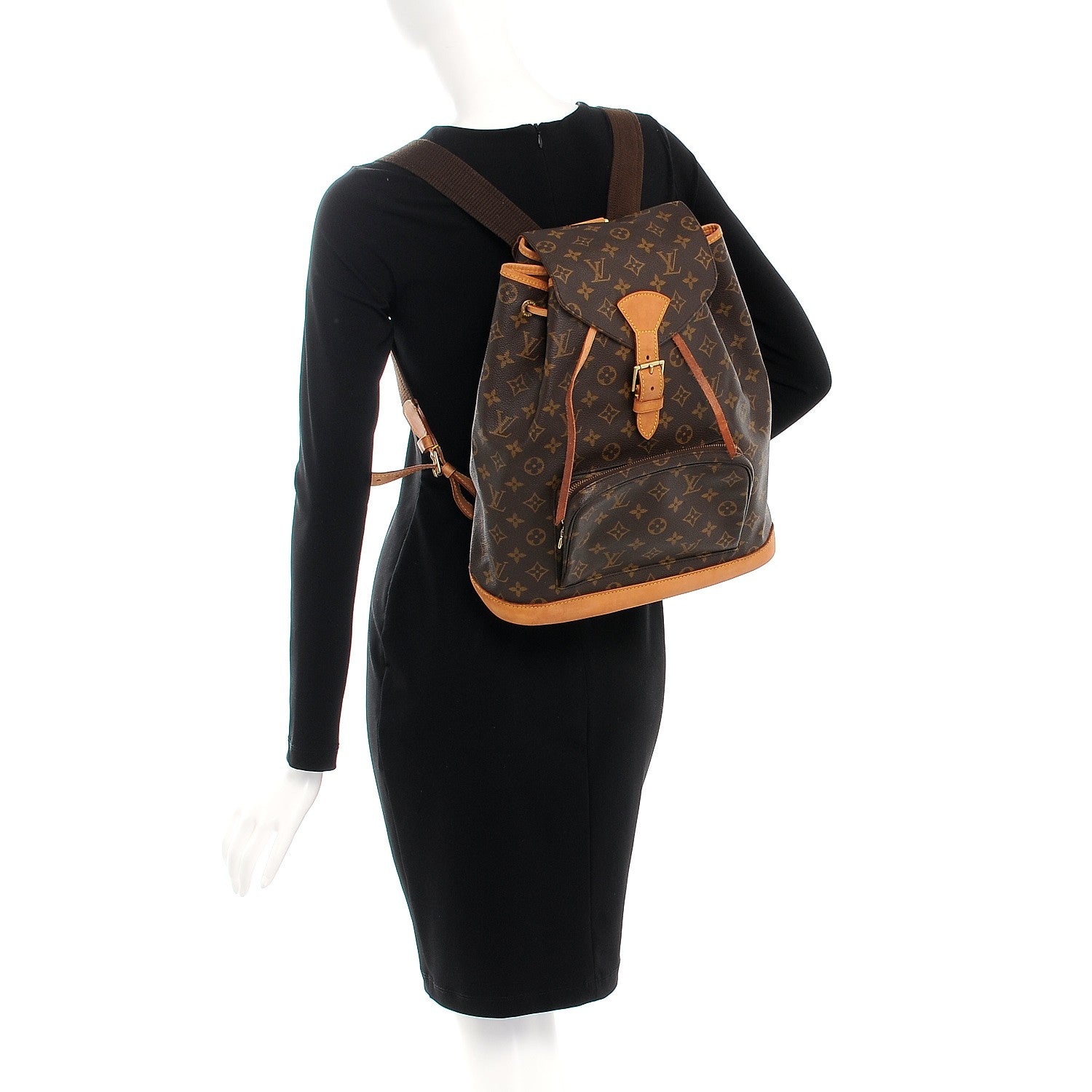Louis Vuitton Monogram Montsouris GM Backpack 2 of 10