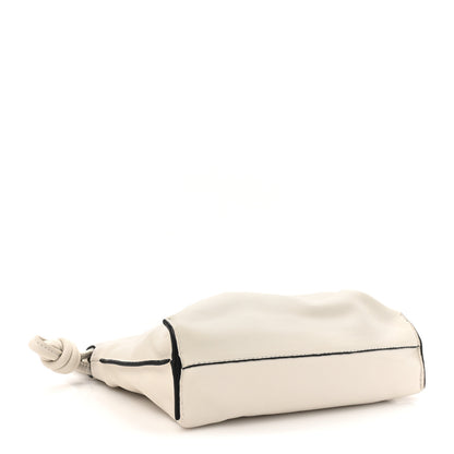 Loewe Calfskin Mini Flamenco Knot Clutch Angora 4 of 13