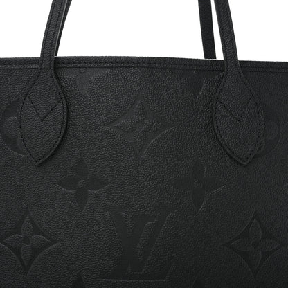 Louis Vuitton Empreinte Monogram Giant Neverfull MM Black 8 of 10