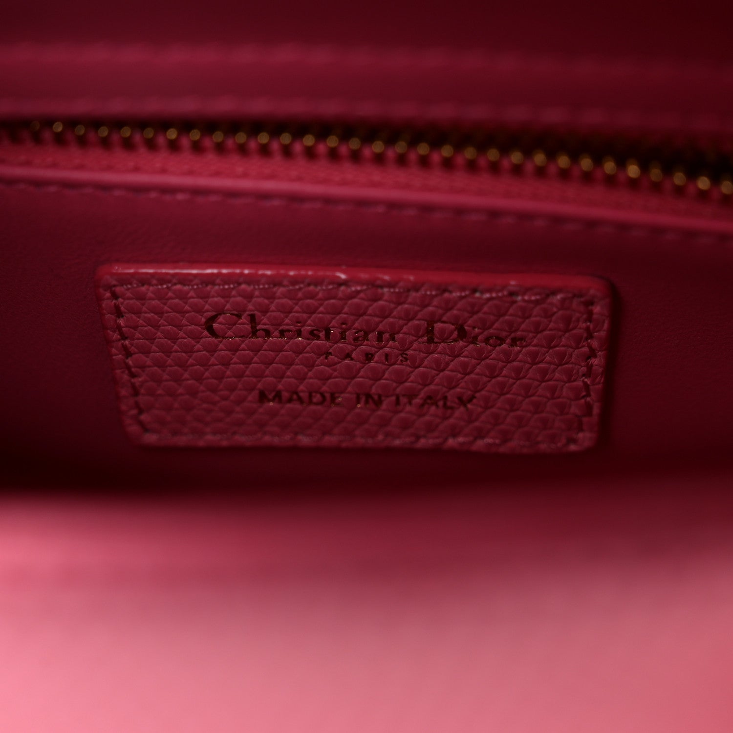 Christian Dior Lizard Mini Lady Dior Pink 6 of 9