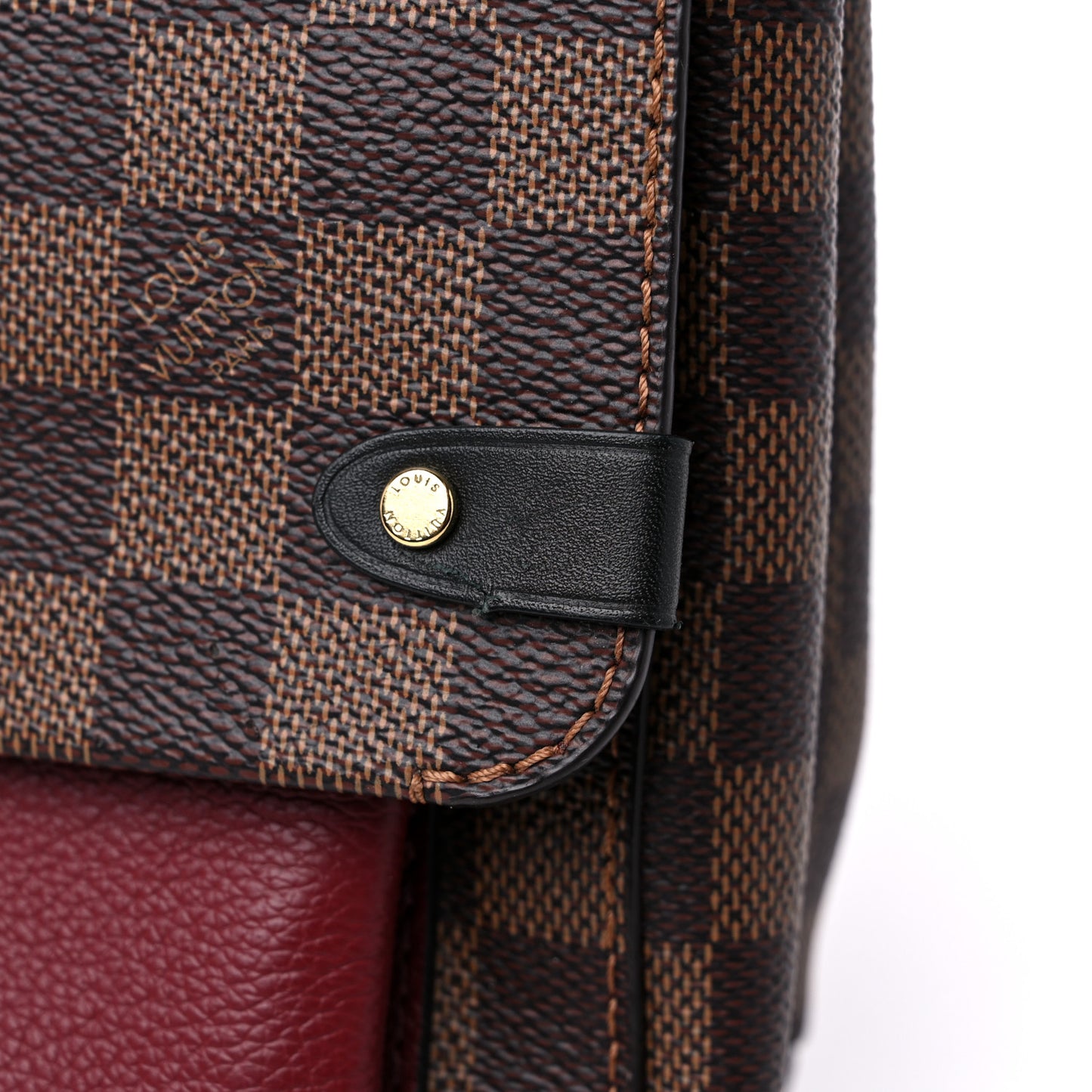 Damier Ebene Vavin PM Bordeaux