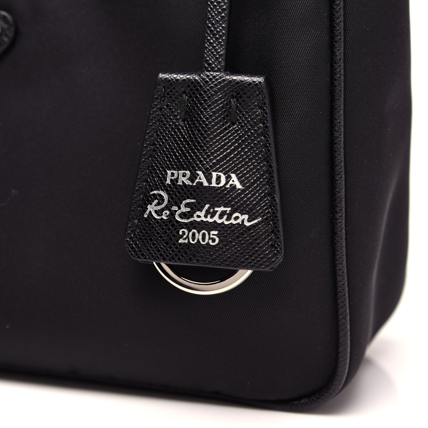 Prada Tessuto Nylon Mini Re-Edition 2000 Bag Black 11 of 12