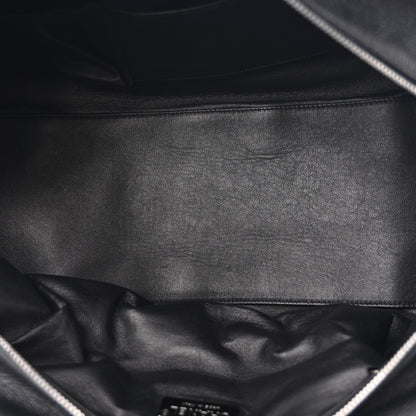 Chanel Goatskin Large Luxe Ligne Bowler Black 5 of 10