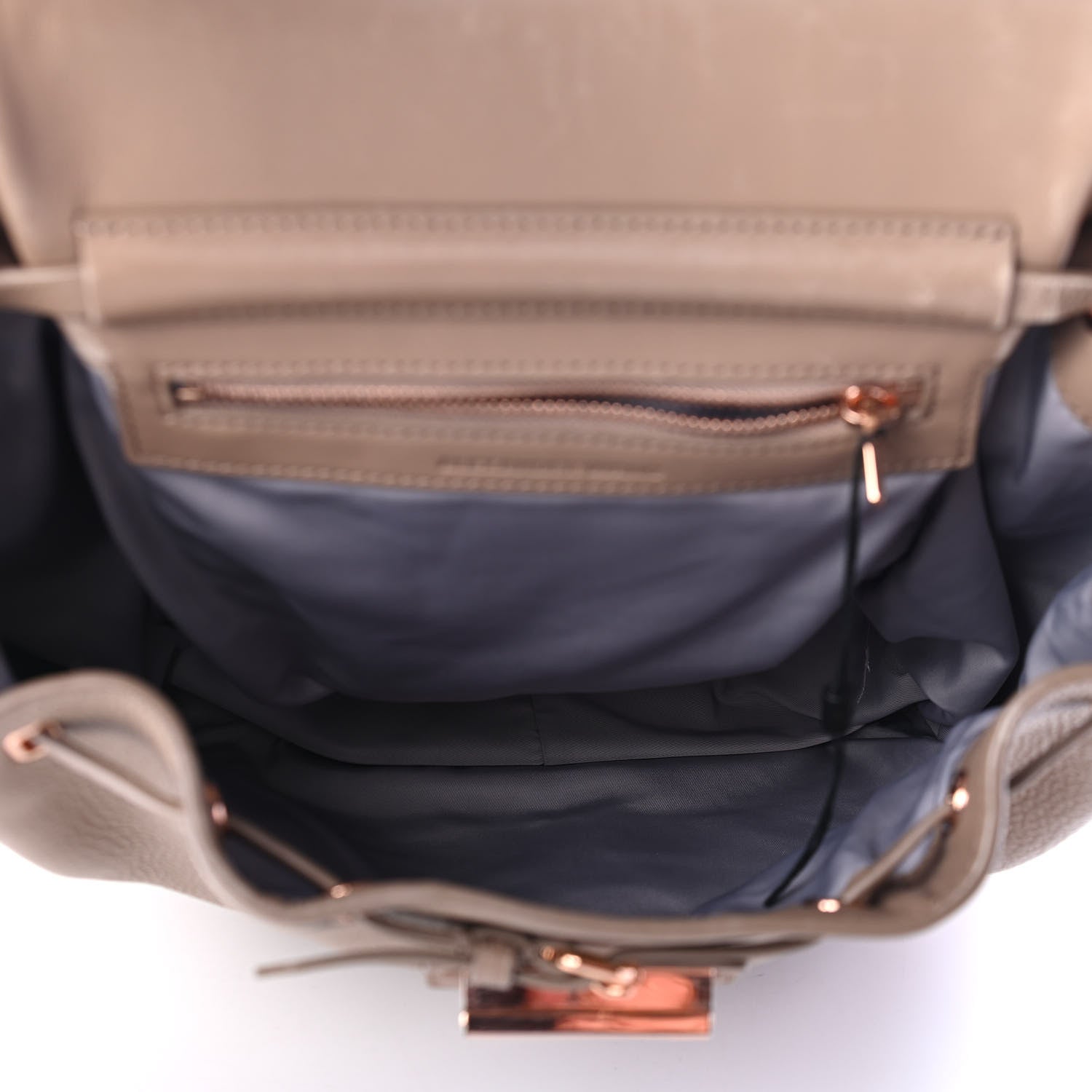 Alexander Wang Calfskin Prisma Skeletal Backpack Latte 4 of 4