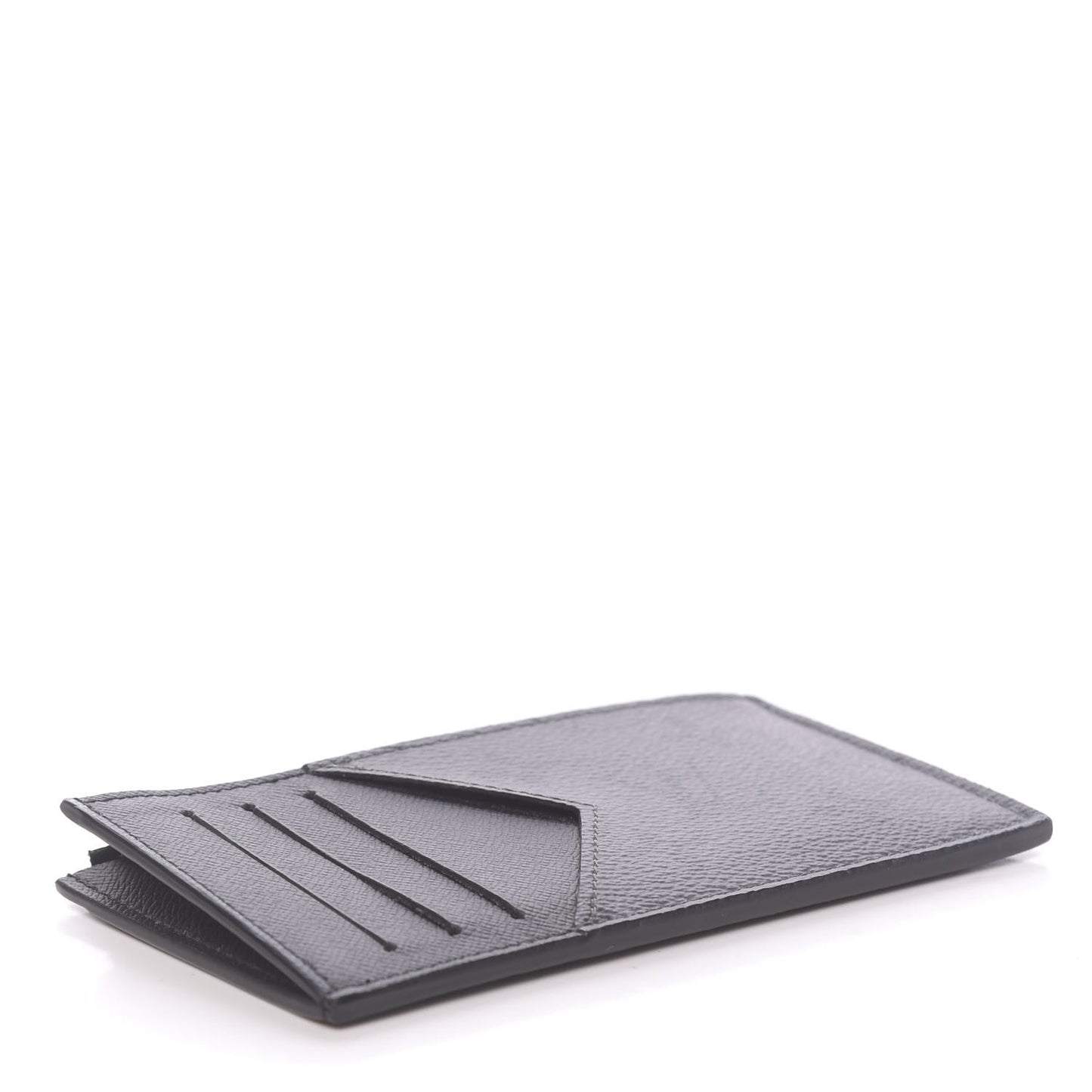 Reverse Monogram Eclipse Taiga Coin Card Holder