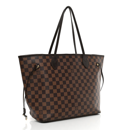 Louis Vuitton Damier Ebene Neverfull MM 3 of 12