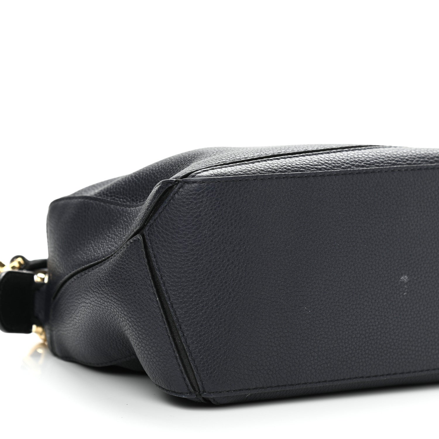 Loewe Calfskin Small Puzzle Bag Midnight Blue Black 9 of 14