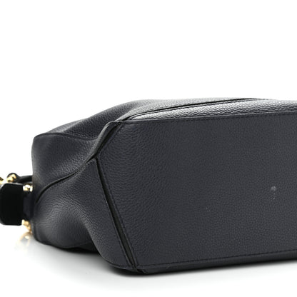 Loewe Calfskin Small Puzzle Bag Midnight Blue Black 9 of 14