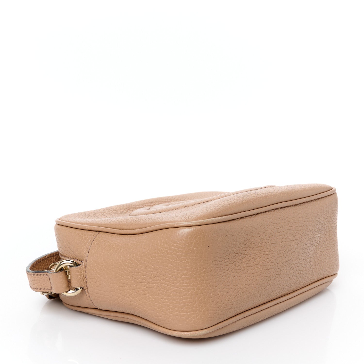 Gucci Pebbled Calfskin Small Soho Disco Bag Rose Beige 4 of 13