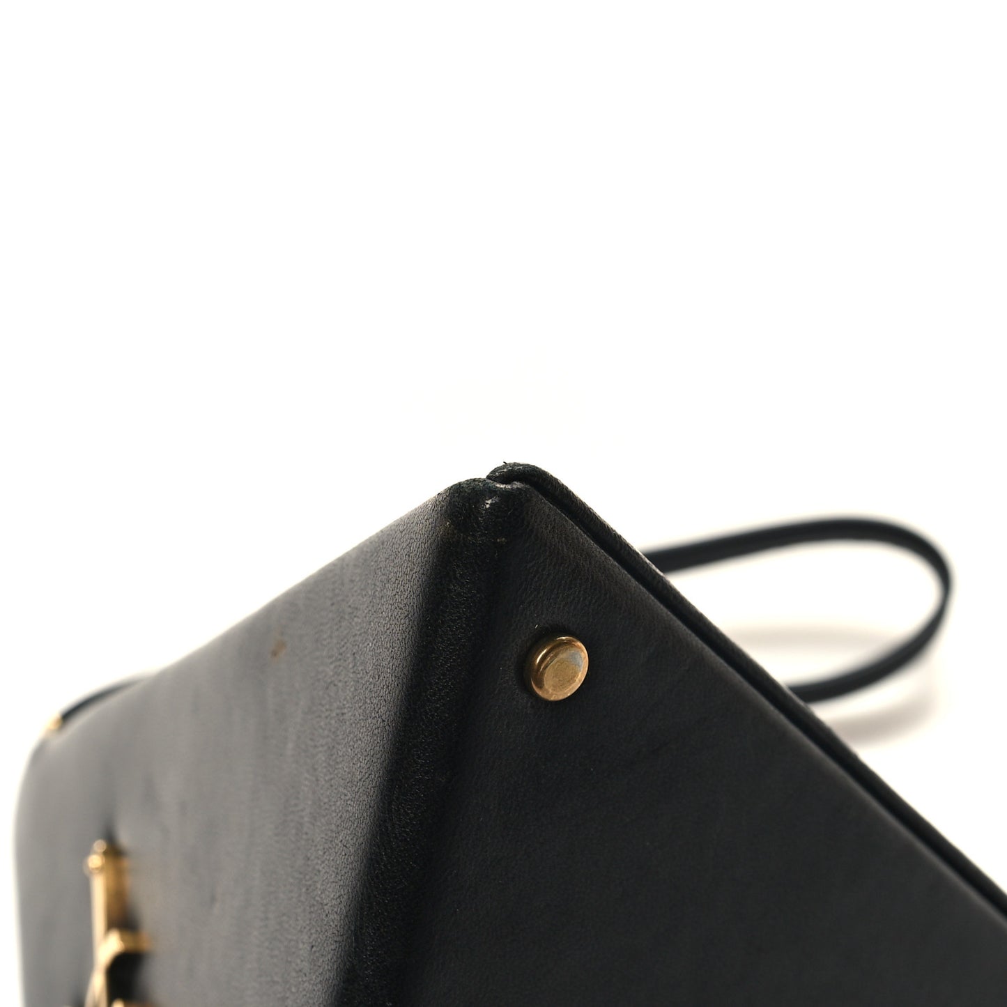 Lambskin Pyramid Clutch Black