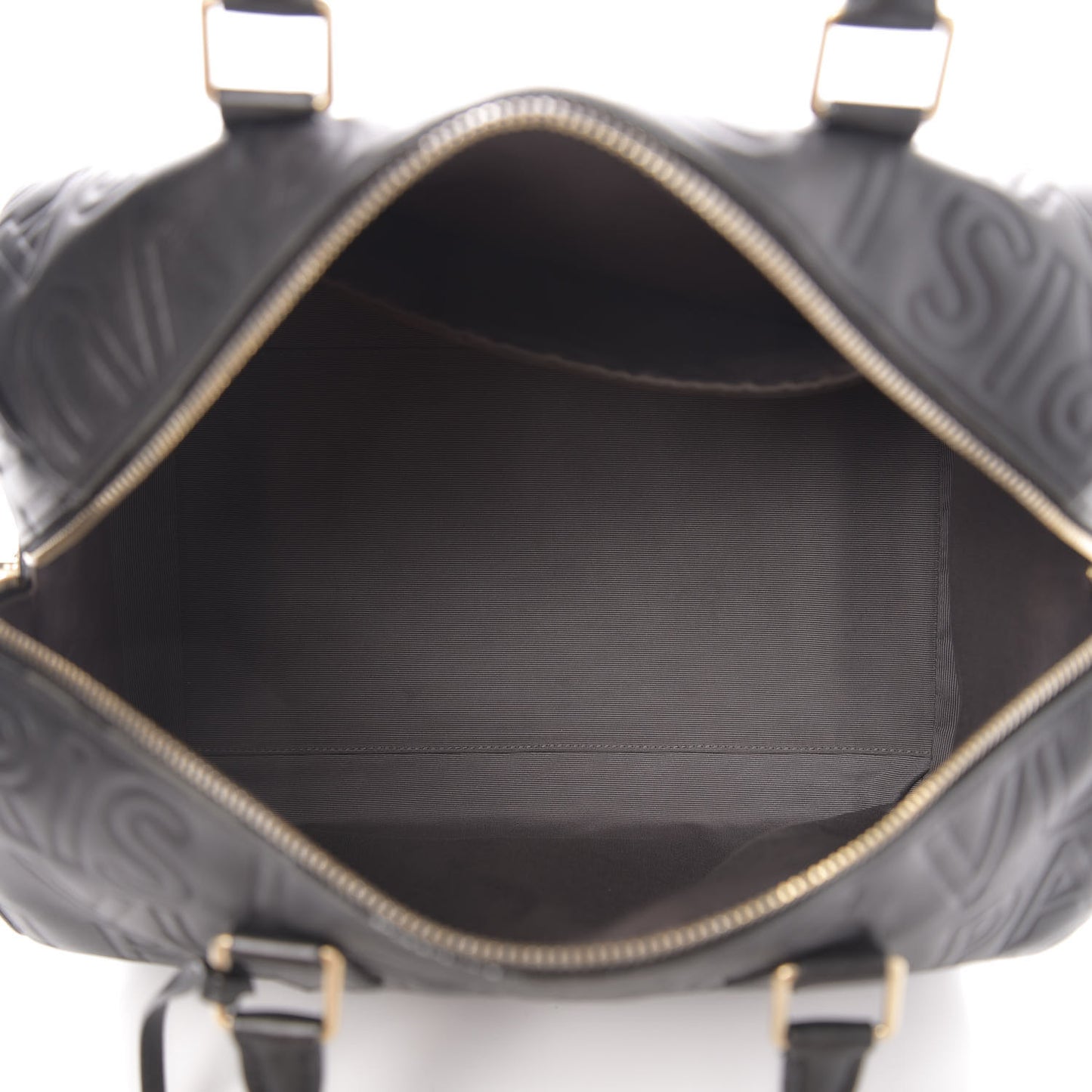 Calfskin Embossed Speedy Cube 30 Black