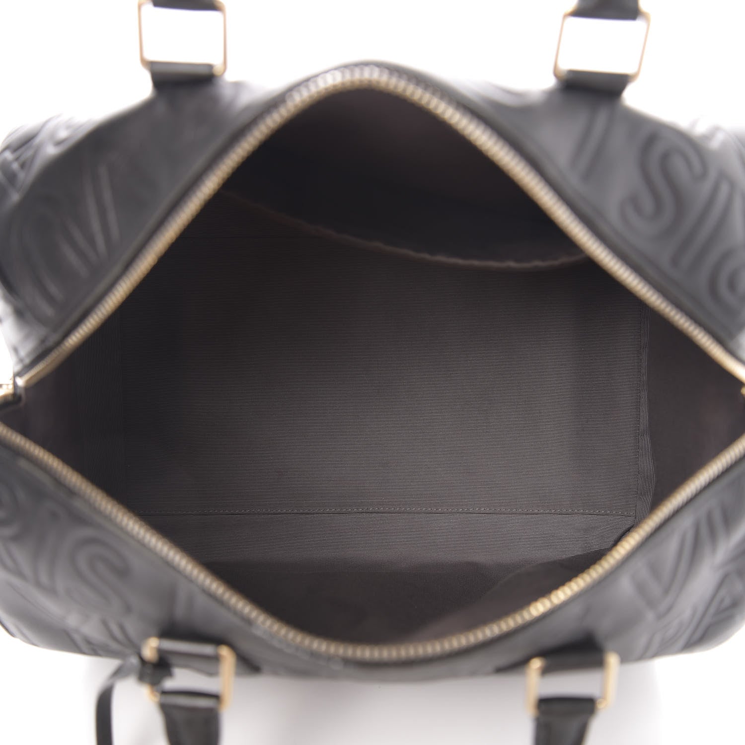 Louis Vuitton Calfskin Embossed Speedy Cube 30 Black 5 of 16