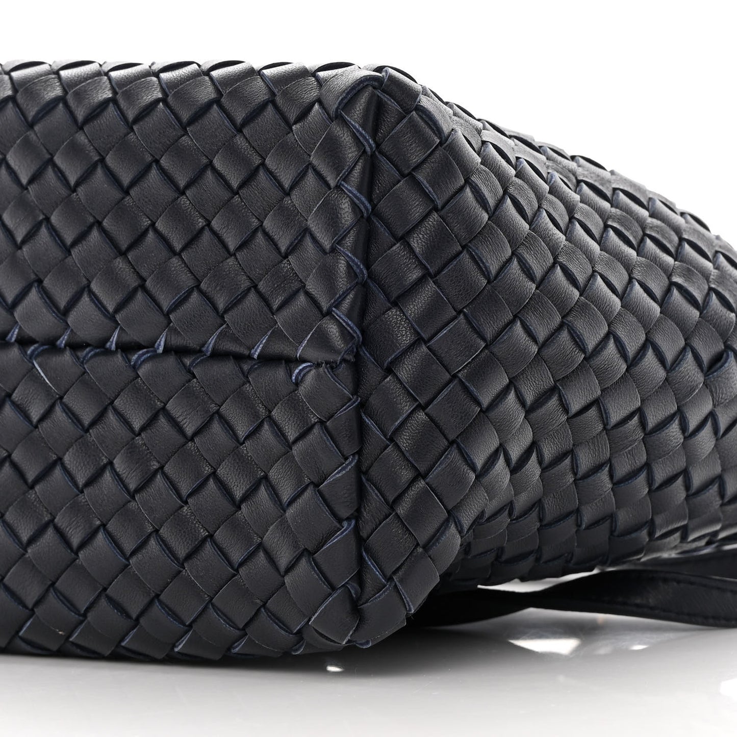 BOTTEGA VENETA Nappa Intrecciato Mini Cabat Black
