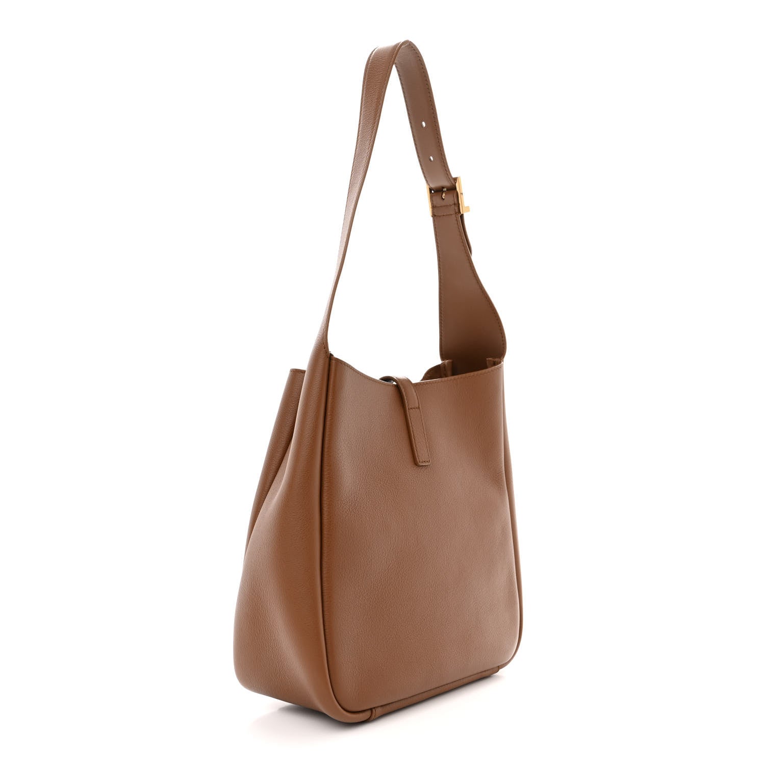 Saint Laurent Smooth Calfskin Small Le 5 A 7 Soft Hobo Fox 3 of 11