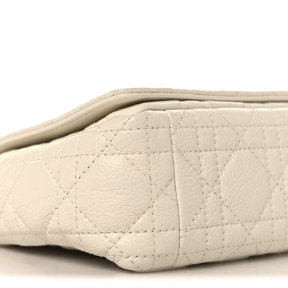 Christian Dior Grained Calfskin Cannage Small Caro Bag White 9 of 10