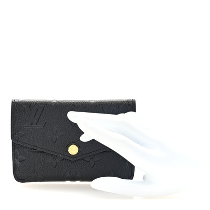 Louis Vuitton Empreinte Key Pouch Black 2 of 7