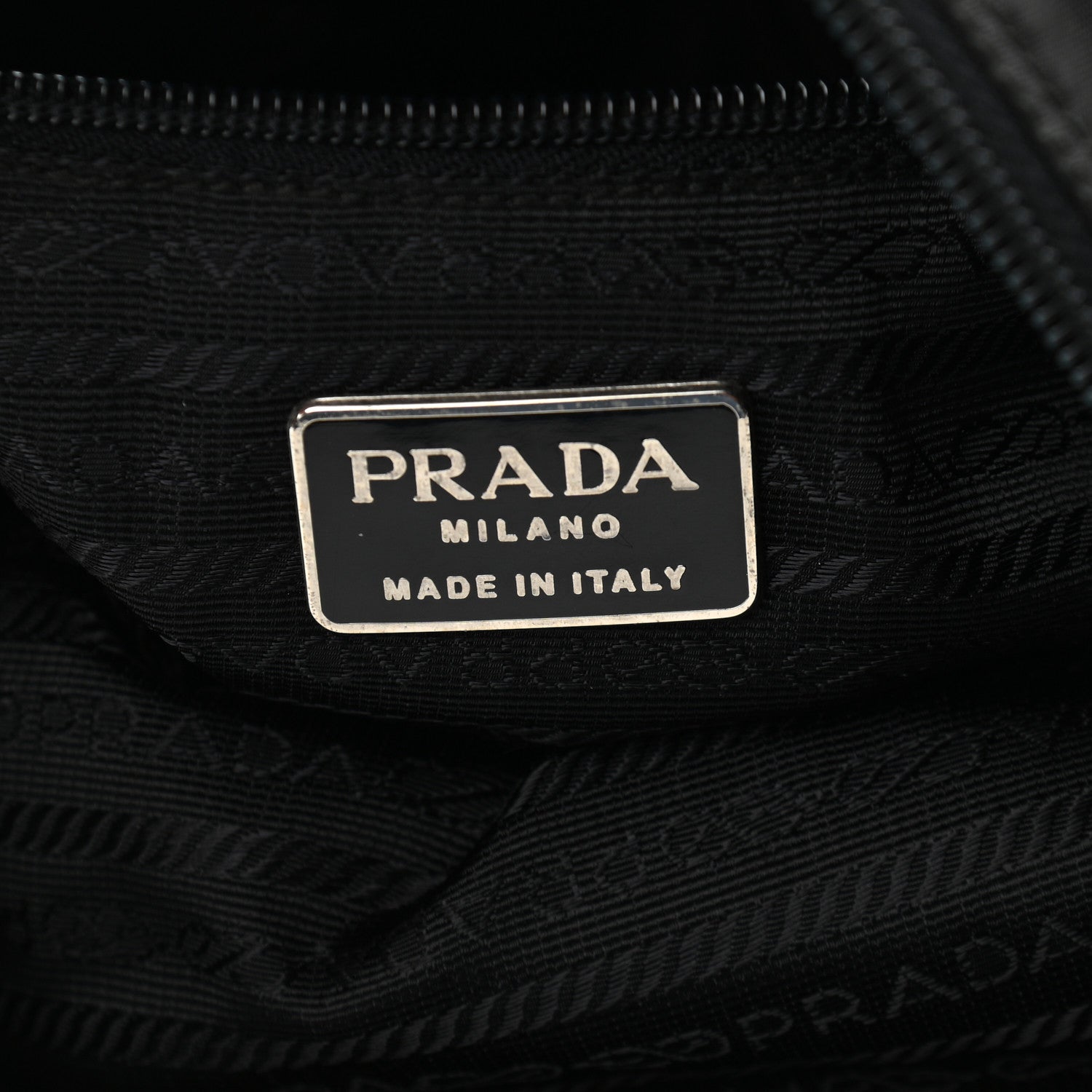 Prada Tessuto Nylon City Tote Black 5 of 9