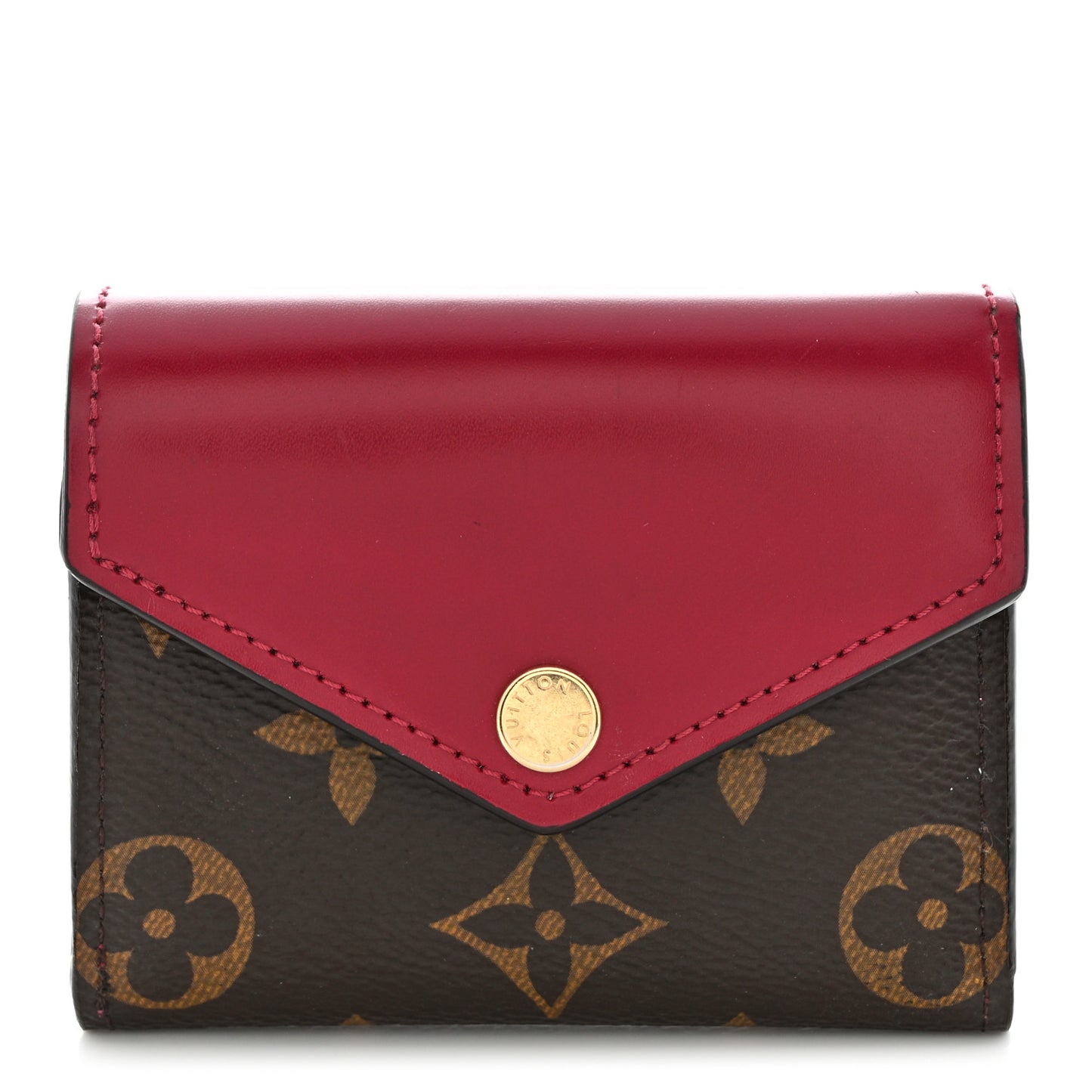 Monogram Zoe Wallet Fuchsia