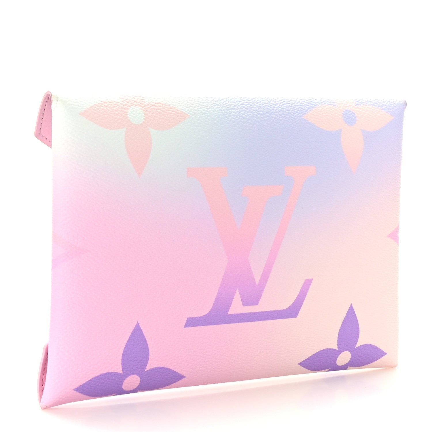 Louis Vuitton Monogram Giant Spring in the City Kirigami Pochette Set Sunrise Pastel Midnight Fuchsia Sunset Kaki 4 of 11