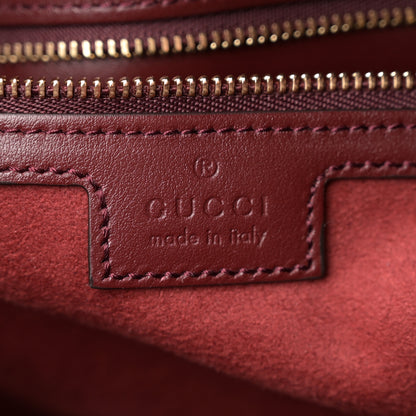 Gucci Calfskin Quilted Large Deco Tote Bag Rosso Ancora Red 6 of 10