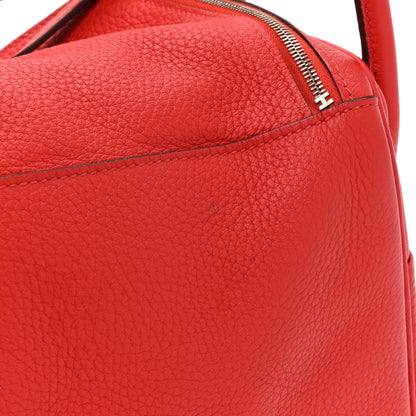 Hermes Taurillon Clemence Lindy 26 Rouge Pivoine 11 of 11