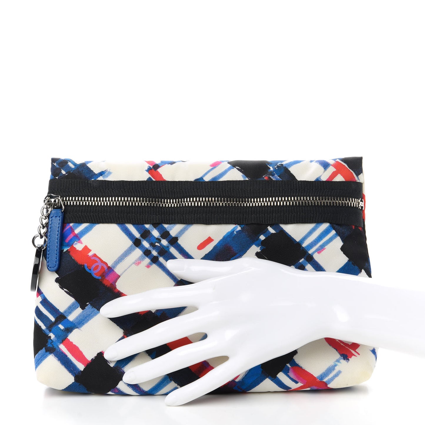 Canvas Airline Cosmetic Pouch Multicolor