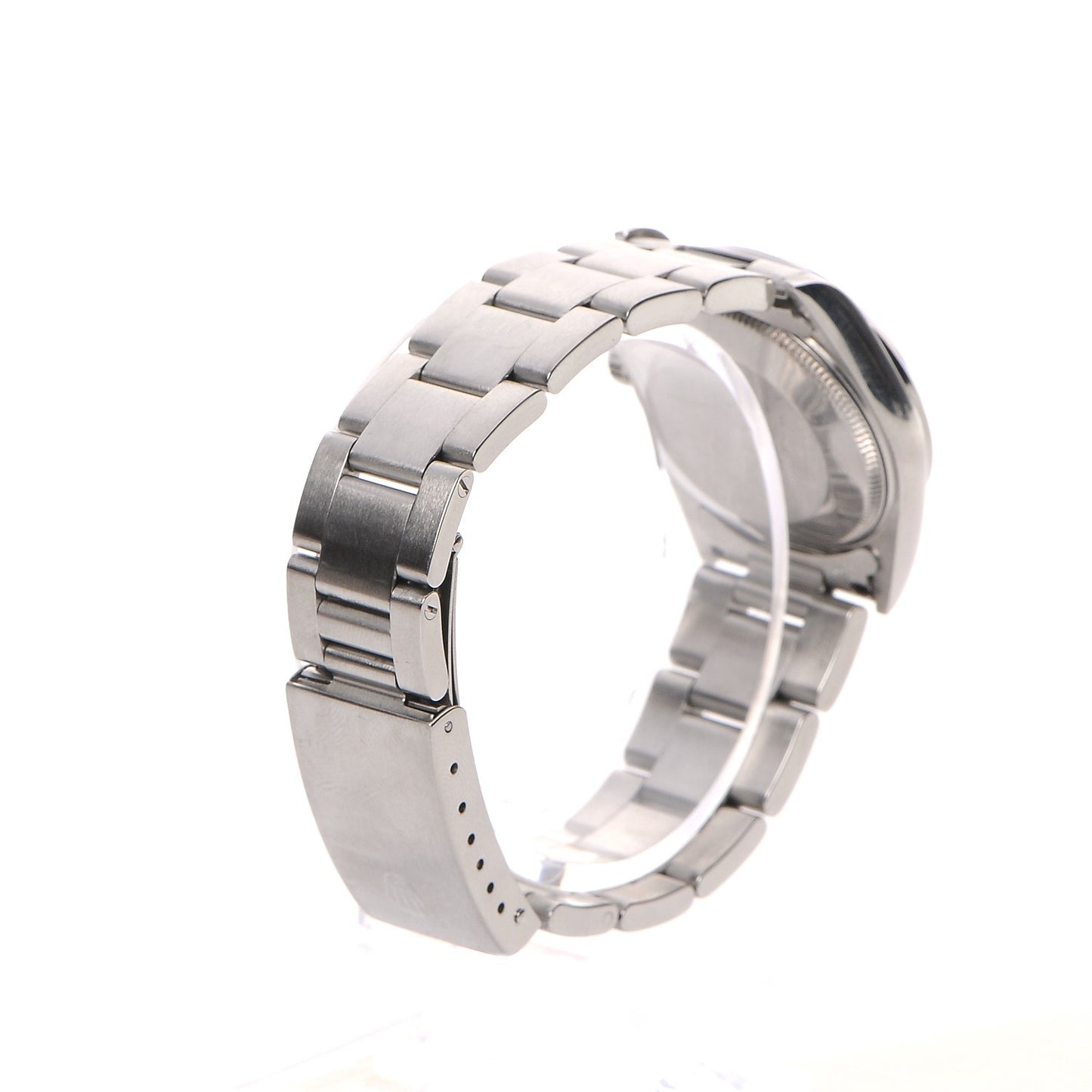 Stainless Steel 31mm Oyster Perpetual Watch Black 67480