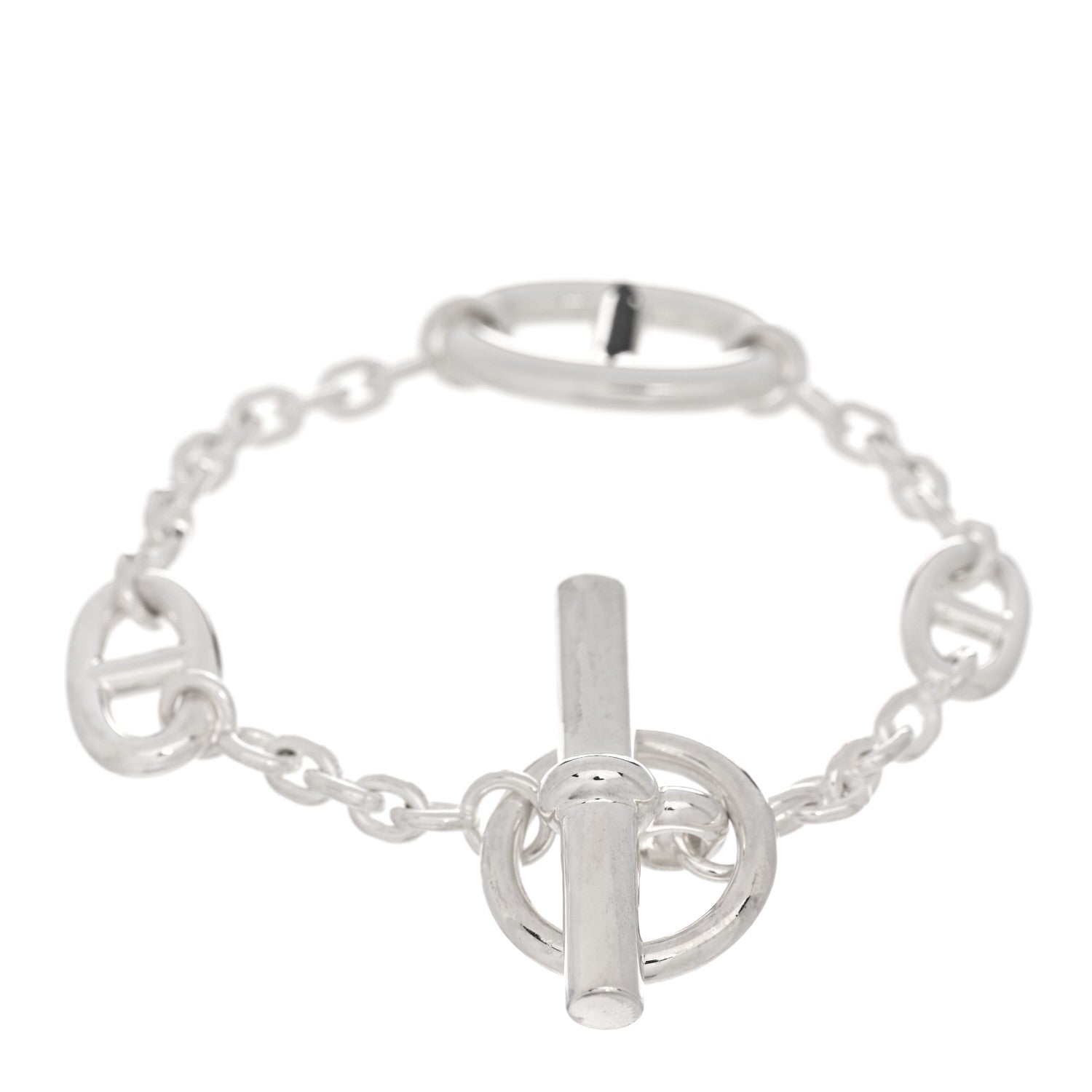 Hermes Sterling Silver Farandole Bracelet SH 2 of 4