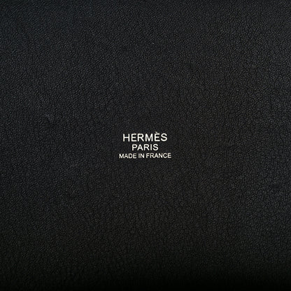 Hermes Toile Goeland Swift Cargo Picotin Lock 18 Bleu Marine 6 of 10