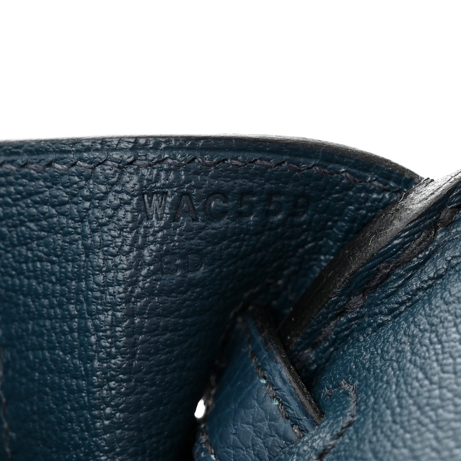 Hermes Togo Birkin 25 Bleu de Prusse 7 of 12