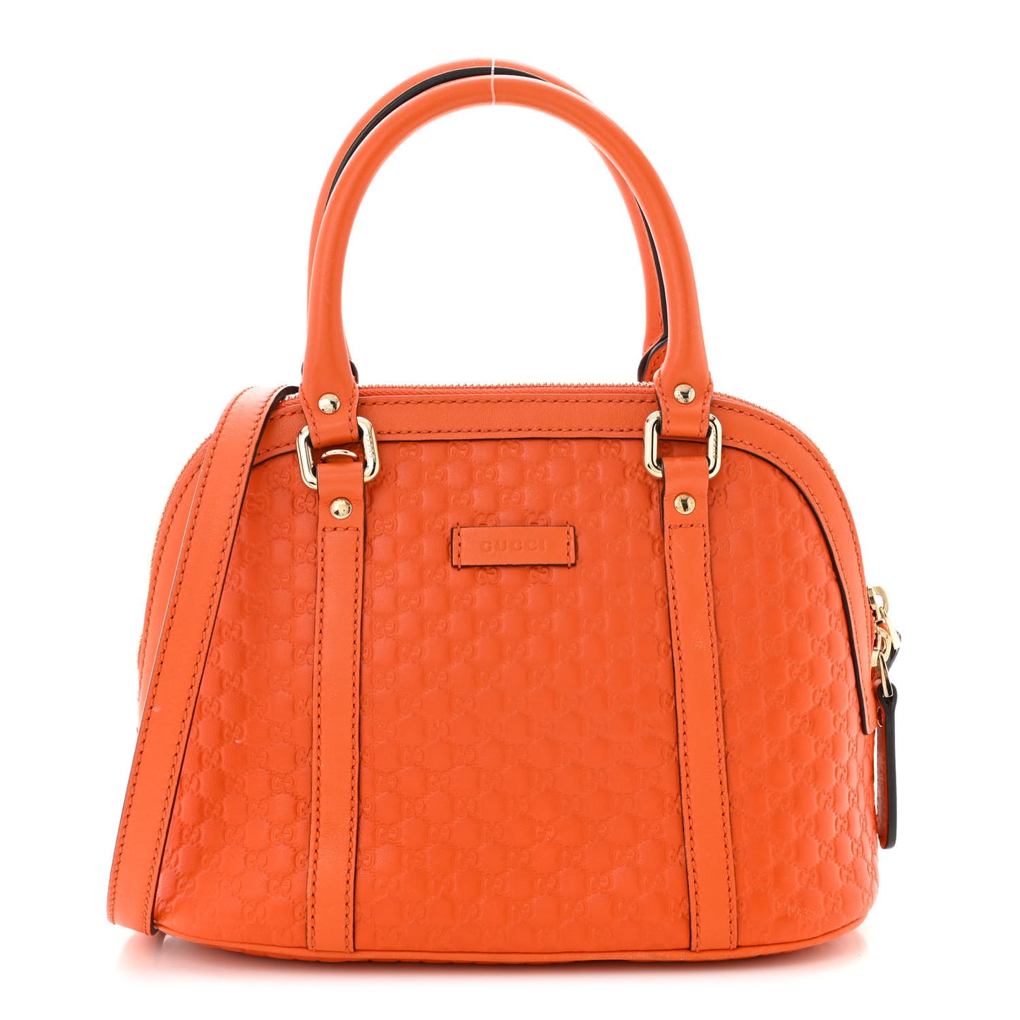 Microguccissima Mini Dome Bag Sun Orange