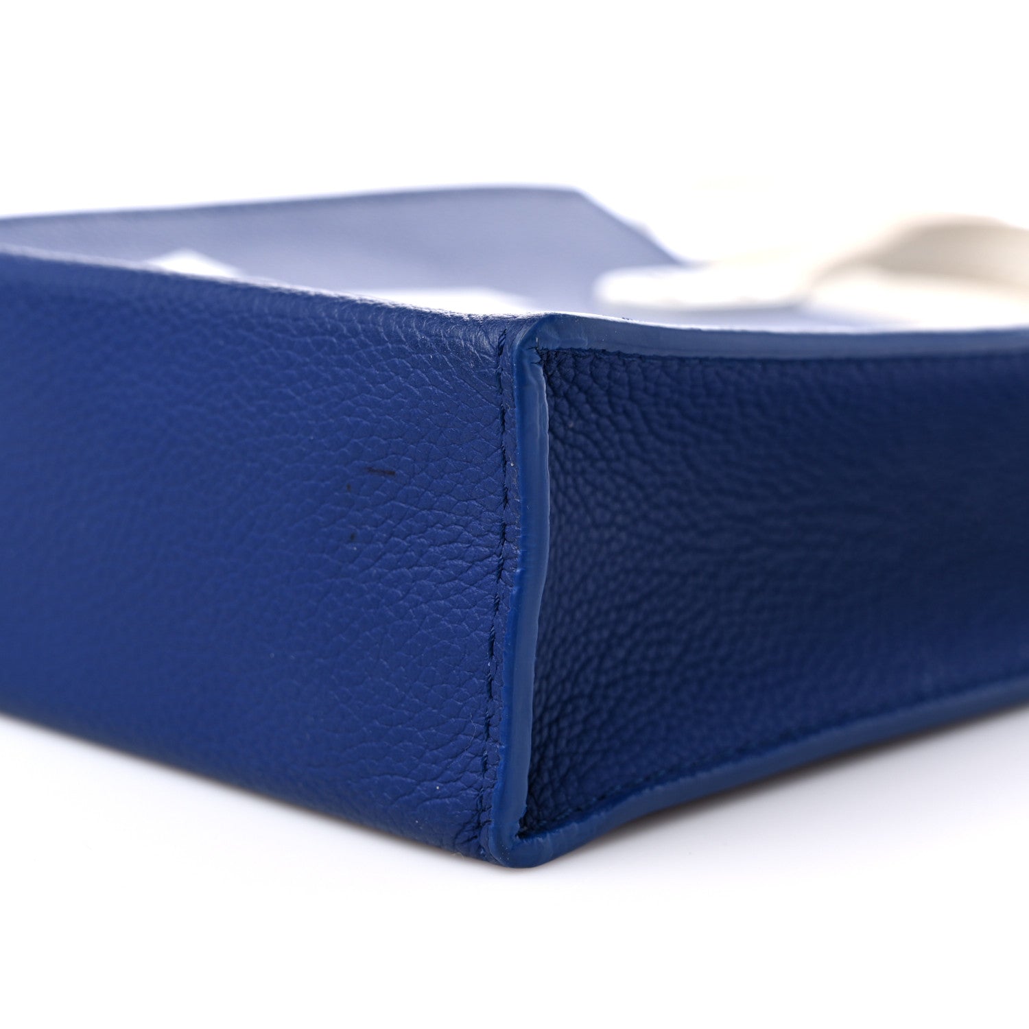 Louis Vuitton Calfskin Everyday LV Sac Plat XS Blue 8 of 12