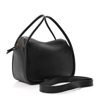 Prada Soft Calfskin Darling Shoulder Bag Black 3 of 10