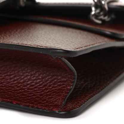 Gucci Dollar Calfskin Crystal Mini Dionysus Shoulder Bag Vintage Bordeaux 9 of 9