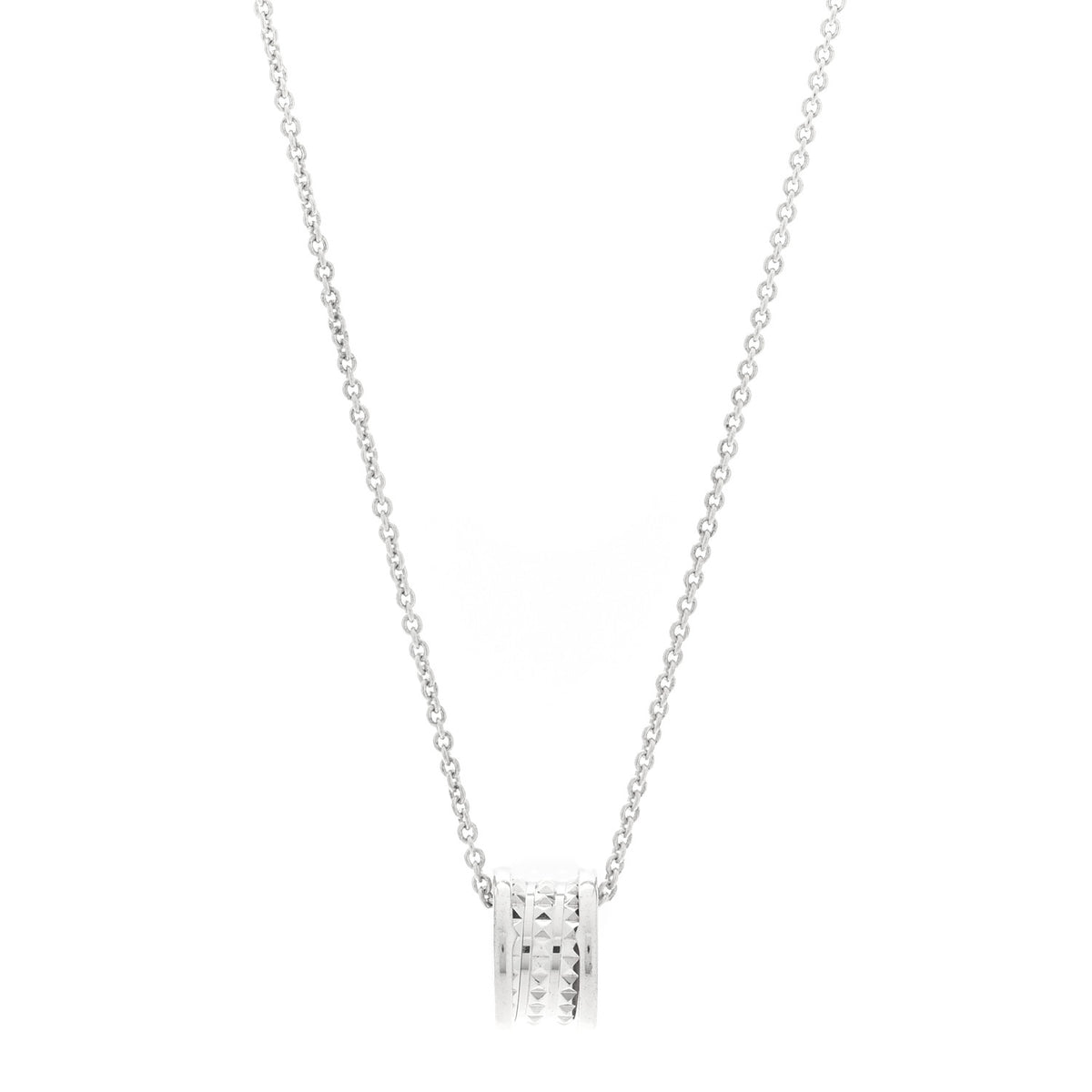 Bulgari Sterling Silver Save The Children Pendant Necklace 1 of 5