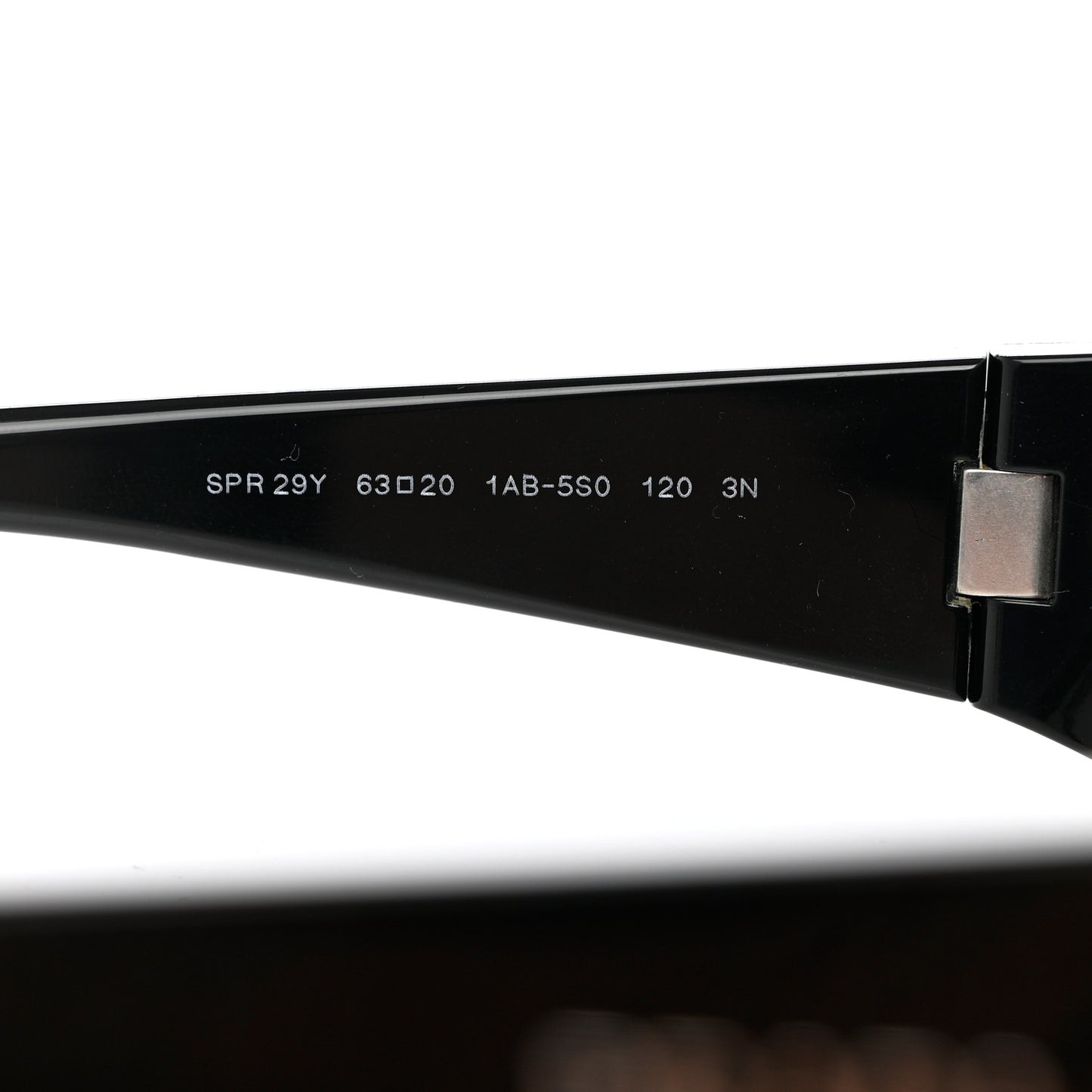 Acetate Runway Sunglasses SPR 25Y Black