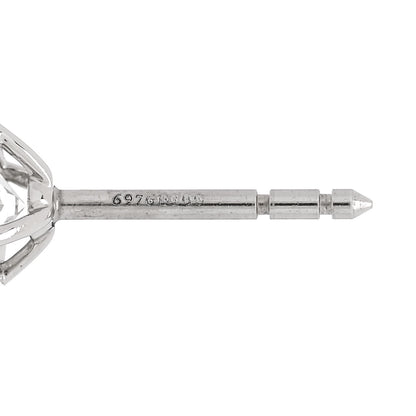 Tiffany Platinum Diamond .84ctw Soleste Earrings 5 of 6