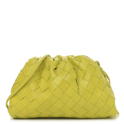 Bottega Veneta Nappa Intrecciato The Mini Pouch Kiwi 1 of 10