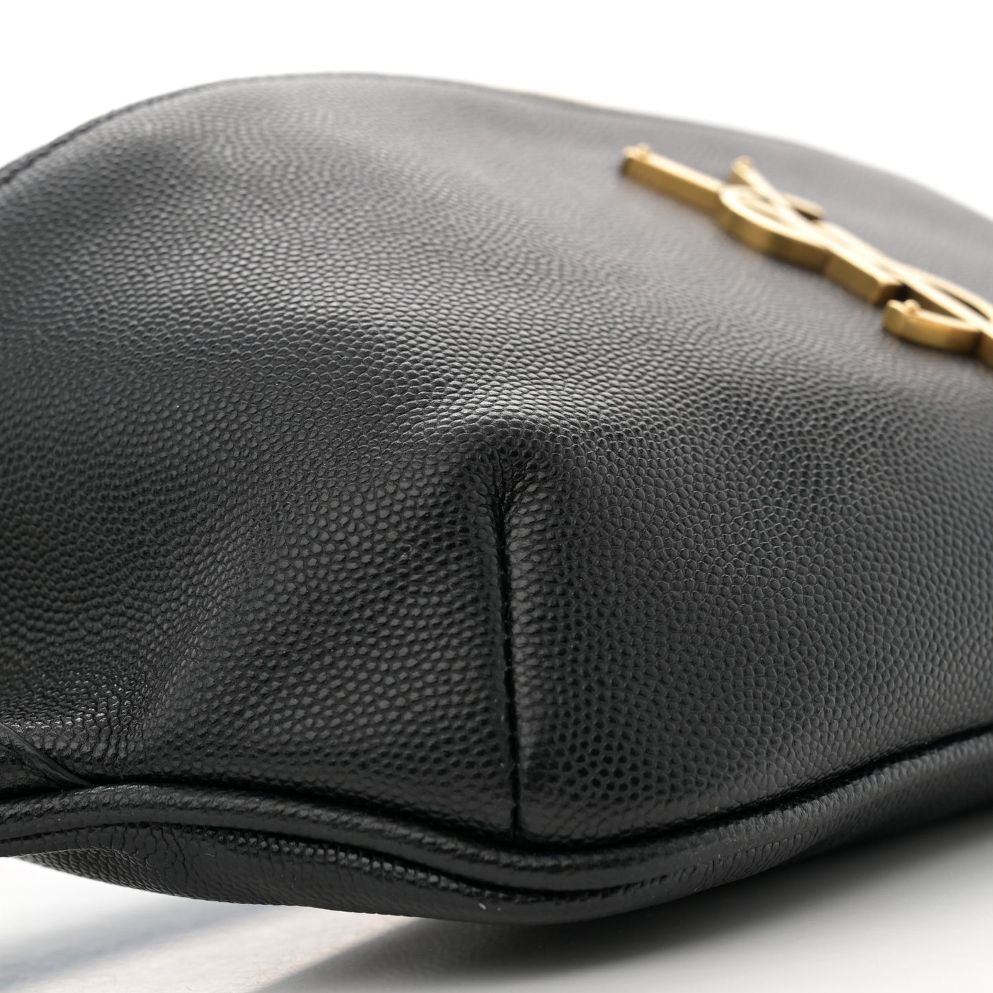 Grain De Poudre Monogram Belt Bag Black