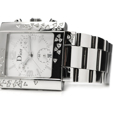 Christian Dior Stainless Steel Diamond 31mm Riva Chronograph Quartz Watch 6 of 6