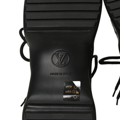 Louis Vuitton Mat Rubber Monogram LV Archlight Sneaker Boots 39 Black 8 of 10