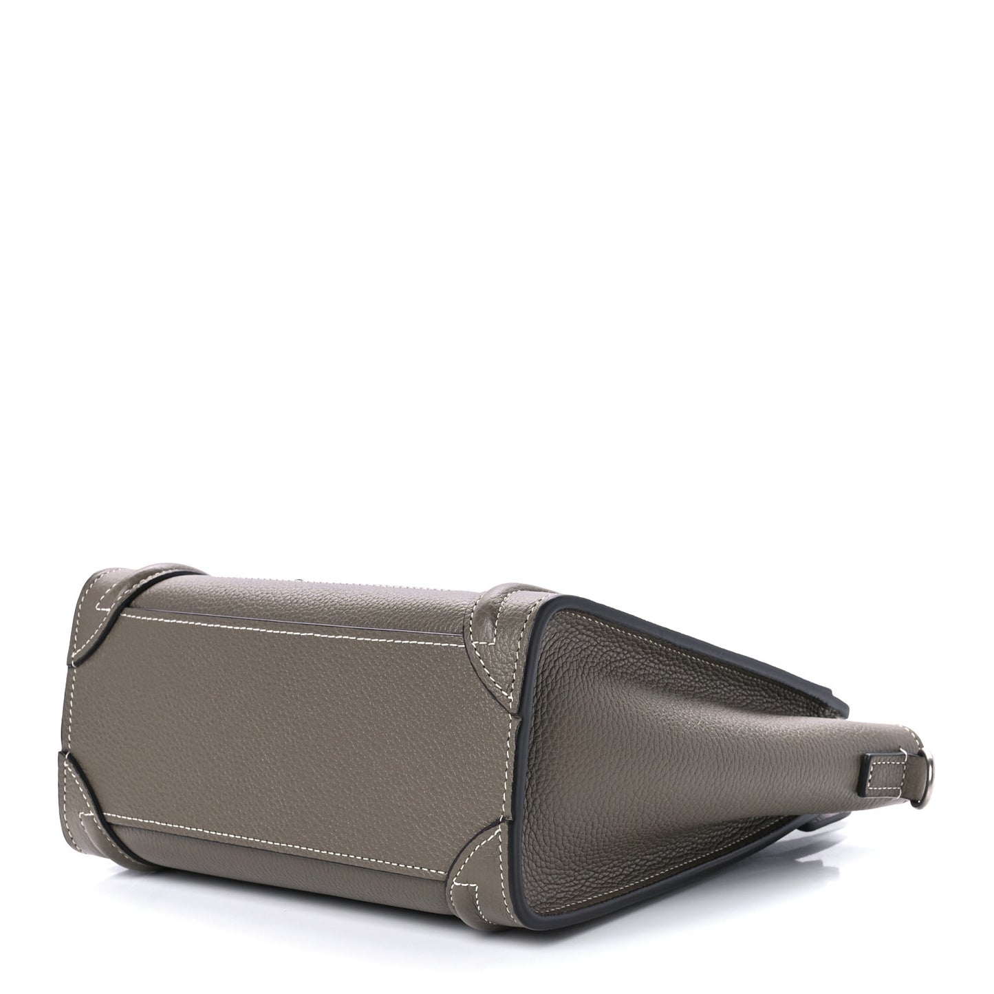 Drummed Calfskin Nano Luggage Souris