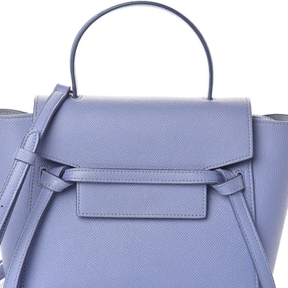 Celine Grained Calfskin Nano Belt Bag Amethyst 7 of 9