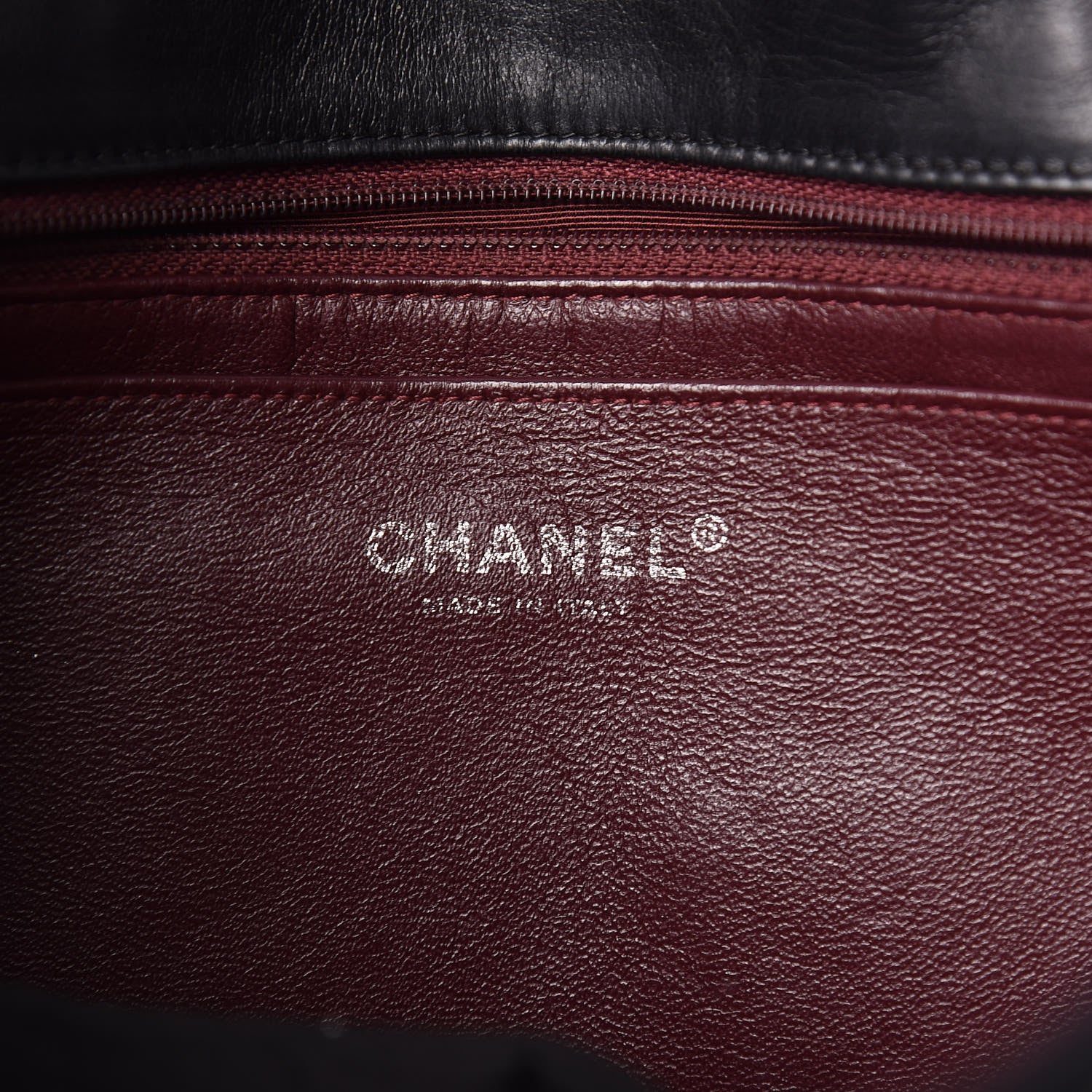 Chanel Lambskin Quilted Jumbo Single Flap Black 8 of 11