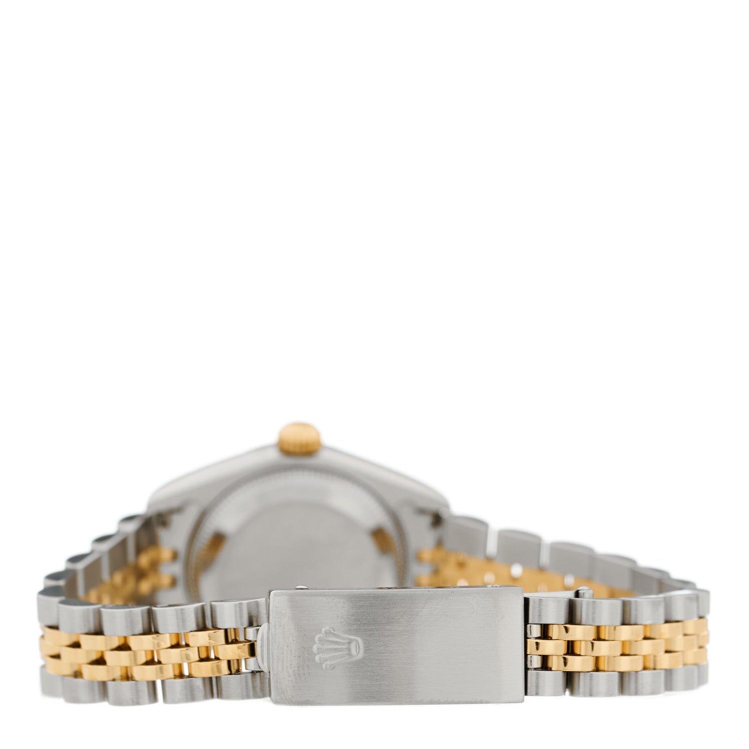Rolex Stainless Steel 18K Yellow Gold 26mm Oyster Perpetual Datejust Watch White Roman 79173 3 of 4