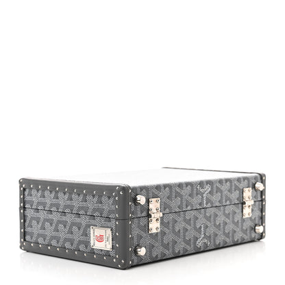 Goyard Goyardine Grand Hotel Trunk Bag Grey 4 of 10